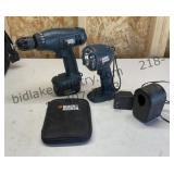 Black & Decker Drill, Light, Drill Bits & More