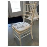 32 Chiavari Chairs, Cushions, & Covers