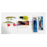 Assorted Lot of (6) Fishing Lures