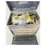 Plano 4 Layer Tackle Box, Tons of Fishing Lures