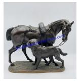 Horse/Dog Statue