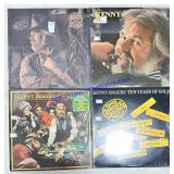 4 Kenny Rogers Vinyl Records