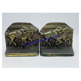 Polo Racing Horse Bookends