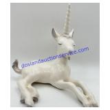 Freeman-McFarlin Glazed Ceramic Unicorn Foal