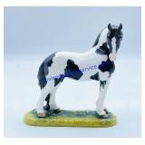 Alchemy Ceramics Friesian Mare By Donna Chaney