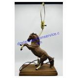 Breyer Woodgrain Horse Lamp