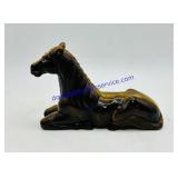 Stone Carved Horse Figurine