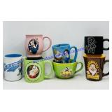 Lot of 7 Snow White Mugs