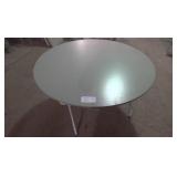 Round Folding Table  Diameter 48in H31in