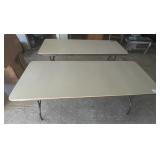 Mity-Lite Folding table 2ct L72in W30in H29in