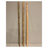3 LOCAL ADVERTISING YARD STICKS - FORT RECOVERY