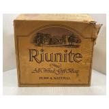 3 PACK OF RIUNITE WINE WOOD GIFT BOXES