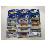 LOT OF 12 ASSORTED HOT WHEELS CARS SEALED IN