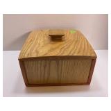 HANDCRAFTED WOOD TRINKET BOX - HAND MADE BY PAUL