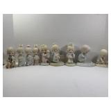 LOT OF 7 PRECIOUS MOMENTS FIGURINES