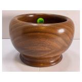 HAND TURNED WOOD 6" CANDY DISH - HANDCRAFTED BY