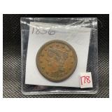 1856 LARGE CENT