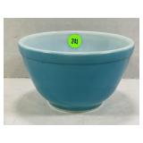 EARLY PYREX BLUE PRIMARY COLOR MIXING BOWL