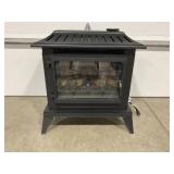 ELECTRIC FIREPLACE STYLE HEATER WITH REMOTE