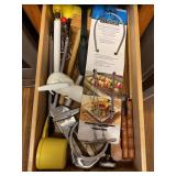 CONTENTS OF DRAWER IN KITCHEN - CAN OPENERS,