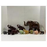 LARGE LOT OF ORNAMENTAL ELEPHANTS