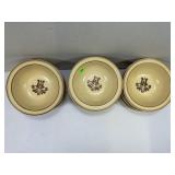 PFALTZGRAFF STONEWARE VILLAGE 14-6" DESSERT BOWLS