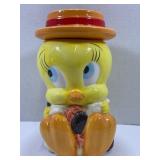 1999 GIBSON LOONEY- TUNES TWEETY BIRD COOKIE JAR