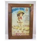 BORAX IS KING SOAP ADVERTISING COUNTRY STORE