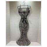 DRESS FORM WALL HANGING WALL DECOR 33" TALL