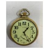 ILLINOIS RAILROAD POCKET WATCH - WORKS