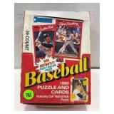 1990 Donruss Baseball Opened Box W/ Cards Inside