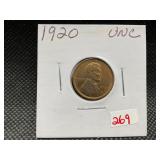 1920 LINCOLN CENT