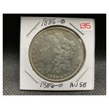 1886-O MORGAN SILVER DOLLAR