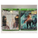 XBOX BATTLEFIELD 2042 AND SCARLET NEXUS GAMES -