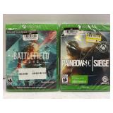 XBOX BATTLEFIELD 2042 AND RAINBOW SIX SIEGE GAMES