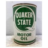 QUAKER STATE MOTOR OIL 1 QT CAN - QUAKER STATE