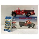 1960 MARATHON MACK B MODEL PUMPER OHIO OIL 1:34