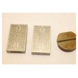 LOT OF 3 MAGNETIC TOOL & DIE BLOCKS