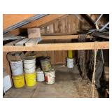 CONTENTS OF ATTIC IN SHOP -TRACTOR PARTS, ELECTRIC