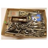 LARGE LOT OF ASSORTED TAP & DIES