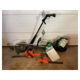 LOT OF ASSORTED YARD TOOLS - BLACK & DECKER