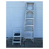 COSCO STEPSTOOL & WERNER ALUMINUM STEP LADDER