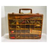 PLANO MAGNUM FISHING TACKLE BOX WITH CONTENTS