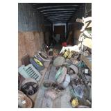 CONTENTS OF SEMI TRAILER - VINTAGE JOHN DEERE &