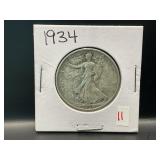 1934 WALKING LIBERTY HALF DOLLAR