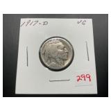 1917-D BUFFALO NICKEL