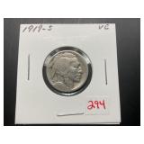 1919-S BUFFALO NICKEL