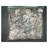 LOT OF 100 BUFFALO NICKELS