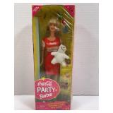 1998 COCA-COLA PARTY BARBIE DOLL SPECIAL EDITION