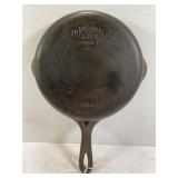 WAGNERWARE #6 CAST IRON SKILLET WITH 1056B STAMP -